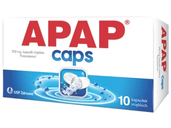 Zdjęcie produktu Apap Caps, kapsułki miękkie, 500 mg