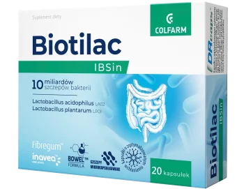 Zdjęcie produktu Colfarm Biotilac IBSin, kapsułki