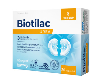 Colfarm Biotilac Urea, kapsułki o przedłużonym uwalnianiu