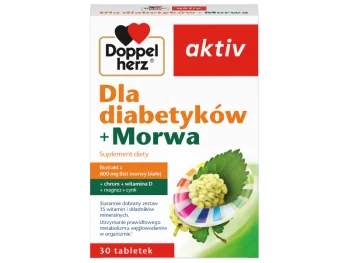 Zdjęcie produktu Doppelherz Aktiv dla diabetyków + morwa, tabletki