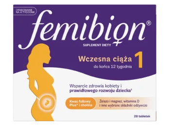 Zdjęcie produktu Femibion 1 wczesna ciąża, tabletki powlekane