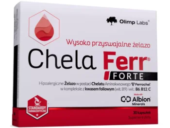 Zdjęcie produktu Olimp Chela-Ferr Forte, kapsułki