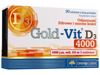 Zdjęcie produktu Olimp Gold-Vit D3, tabletki