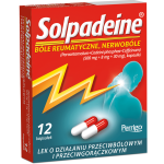 Solpadeine, kapsułki, 500 mg + 8 mg + 30 mg