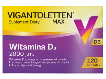 Zdjęcie produktu Vigantoletten Max, kapsułki, 2000 j.m.