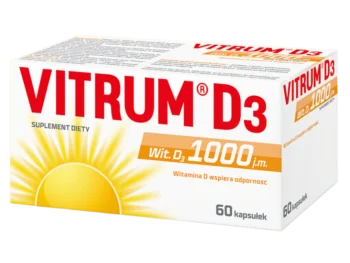 Zdjęcie produktu Vitrum D3, kapsułki miękkie, 1000 j.m.