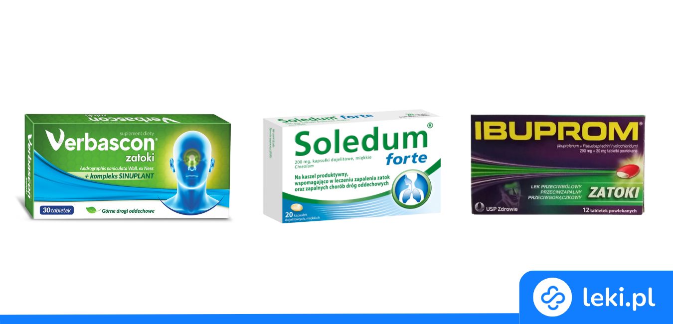 Jakie są dobre tabletki na ból zatok?