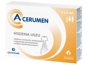 Zdjęcie produktu A-Cerumen preparat do higieny uszu dla dorosłych i dzieci, płyn