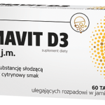 AMAVIT D3, tabletki ulegające rozpadowi w jamie ustnej, 2000 j.m.