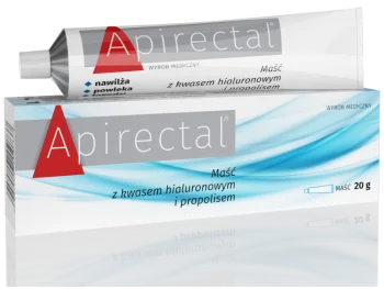 Zdjęcie produktu Apirectal maść z kwasem hialuronowym i propolisem