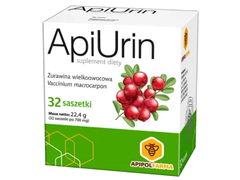 Zdjęcie produktu ApiUrin żurawina wielkoowocowa, saszetki