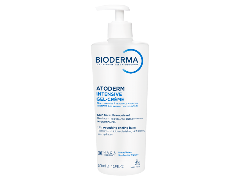 Zdjęcie przedstawia dermokosmetyk Bioderma Atoderm Intensive gel cream, kremożel.
