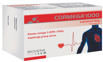 Zdjęcie przedstawia Cormega 1000, kapsułki.