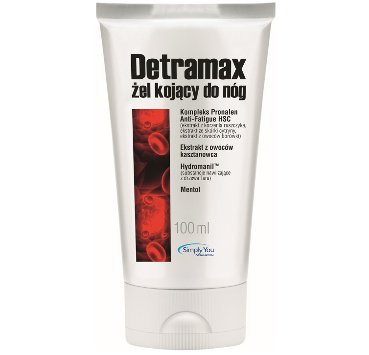Zdjęcie przedstawia preparat Detramax, żel.