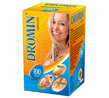 Zdjęcie przedstawia suplement diety Dromin.