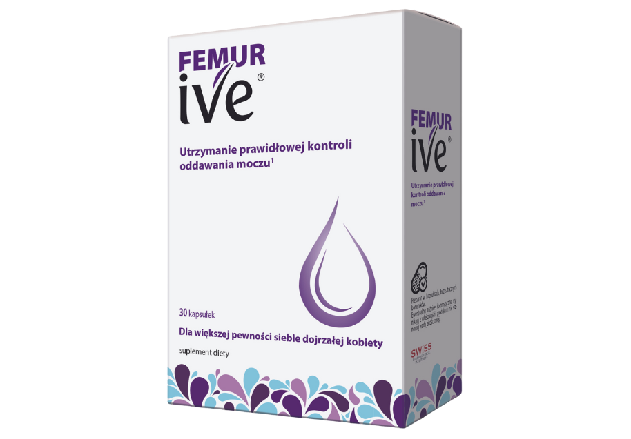 Zdjęcie przedstawia preparat Femur-ive, kapsułki.