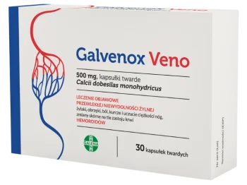 Zdjęcie produktu Galvenox Veno, kapsułki, 500 mg