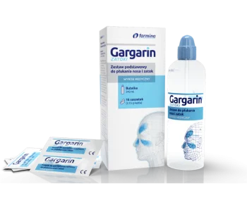 Zdjęcie produktu GARGARIN ZATOKI zestaw podstawowy do płukania nosa