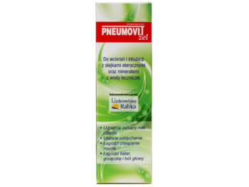 Zdjęcie przedstawia wyrób medyczny Gorvita Pneumovit w żelu.