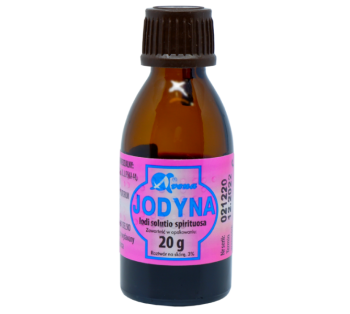 Zdjęcie przedstawia lek bez recepty Jodyna Avena.