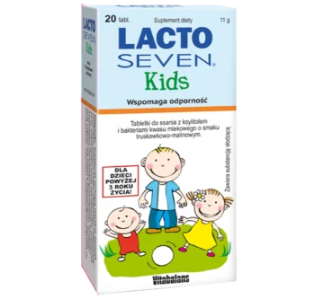 Zdjęcie produktu Lacto Seven Kids, tabletki do ssania