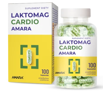 Zdjęcie produktu Laktomag cardio, kapsułki o przedłużonym uwalnianiu