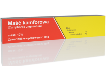 Zdjęcie przedstawia lek bez recepty Maść Kamforowa Avena.