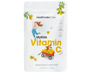 Zdjęcie przedstawia produkt MyKids Vitamin C, żelki.