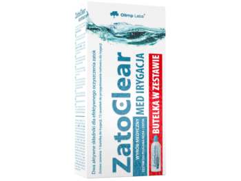Zdjęcie przedstawia wyrób medyczny Olimp Zatoclear Med, spray.