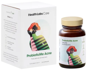 Zdjęcie produktu Health Labs ProbioticMe Acne probiotyk z cynkiem, kapsułki
