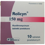 Rolicyn, tabletki powlekane, 150 mg