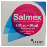 Salmex, proszek do inhalacji, 100+50 (µg + µg)/dawkę inhalacyjną