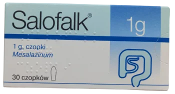 Zdjęcie produktu Salofalk, czopki, 1 g