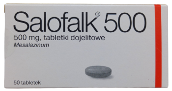 Salofalk, tabletki dojelitowe, 500 mg