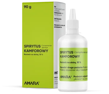 Zdjęcie produktu Spirytus kamforowy Amara, roztwór na skórę, 10%