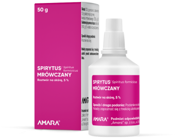Amara Spirytus mrówczany, płyn, 5%