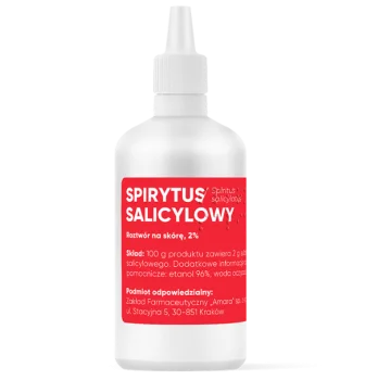 Zdjęcie produktu Amara Spirytus salicylowy, roztwór na skórę, 2%