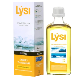 Zdjęcie produktu Lysi Tran Islandzki Cytrynowy, płyn
