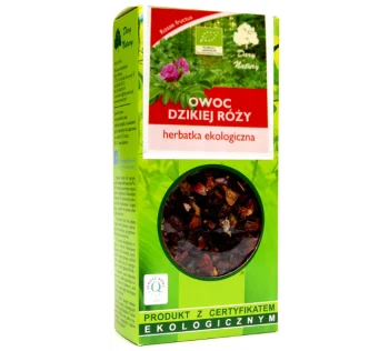 Zdjęcie produktu Dary Natury herbatka owoc dzikiej róży, zioła do zaparzania