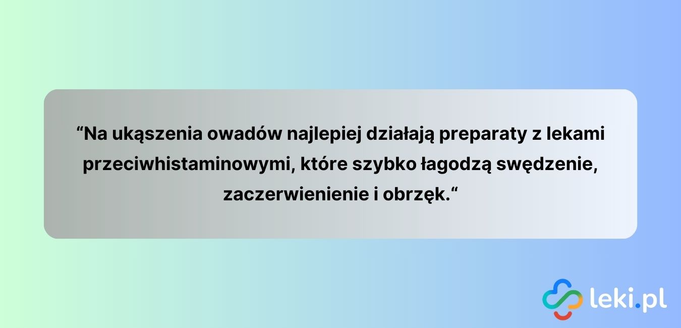 Leki przeciwhistaminowe i ukąszenia insektów (fot. Canva).