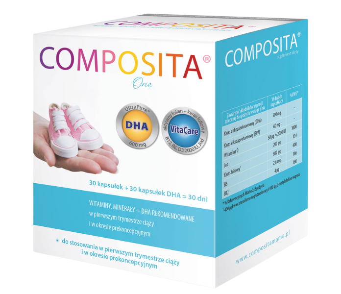 Zdjęcie przedstawia suplement diety Composita One.