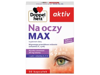 Zdjęcie produktu DOPPELHERZ AKTIV Na oczy MAX, kapsułki