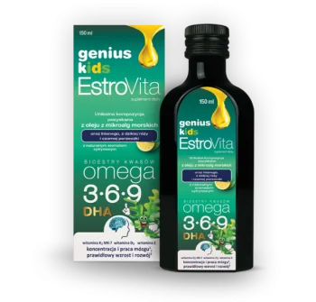 Zdjęcie produktu EstroVita Genius Kids, płyn doustny