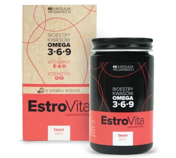 Zdjęcie produktu Onesano EstroVita Teen Skin zdrowie i piękno nastoletniej skóry, kapsułki