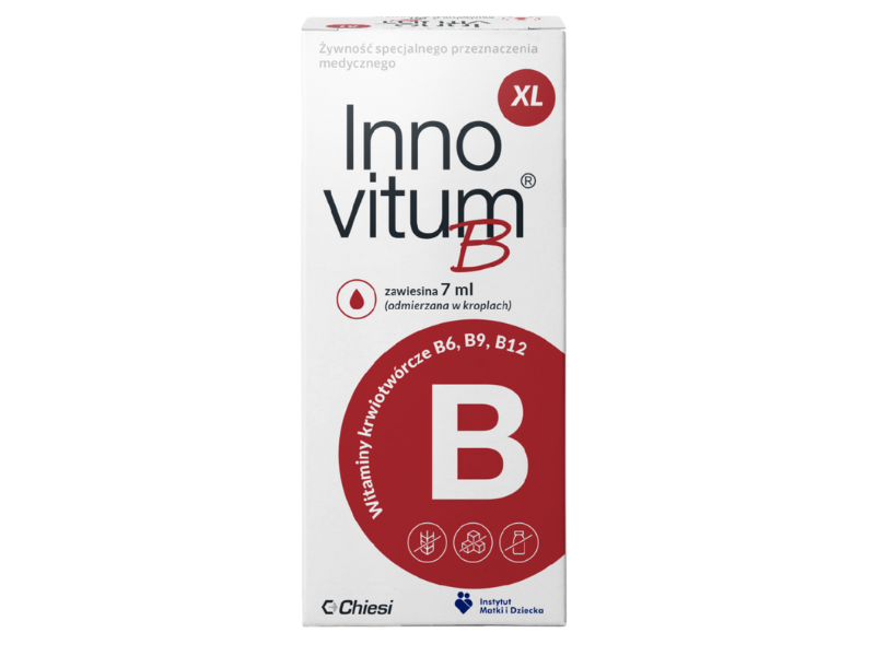 Zdjęcie przedstawia środek spożywczy InnovitumB XL.