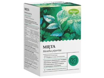 Zdjęcie produktu Mięta Herbapol Poznań, zioła do zaparzania