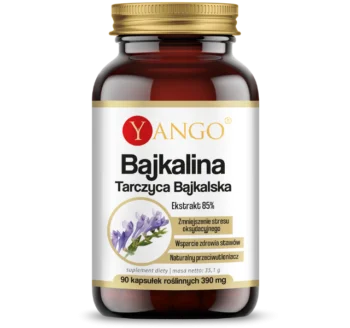 Zdjęcie produktu Yango Tarczyca Bajkalska standaryzowana 85% Bajkal, kapsułki