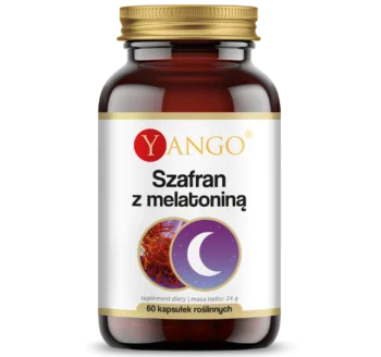 Zdjęcie produktu Yango szafran z melatoniną, kapsułki