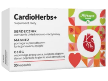Zdjęcie produktu Herbapol Poznań Cardioherbs+, kapsułki