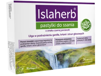 Zdjęcie produktu Islaherb, pastylki do ssania